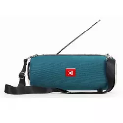 SPK-BT-17-G Gembird Portable Bluetooth speaker +handsfree 2x5W, FM, USB, SD, AUX + antena green