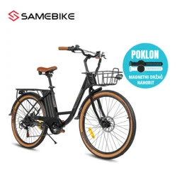Elektricni bicikl Samebike TDE10L crni