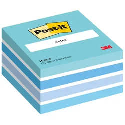 BLOK SAMOLJEPLJIV KOCKA 76X76MM 450L POST-IT 3M.2028B SV.PLAVA