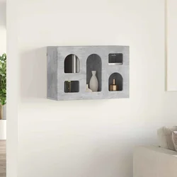 Viseći ormarić Betonski sivi 60 x 20 x 40 cm Konstruirano drvo