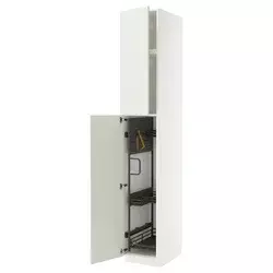 METOD Visoki element-ostava, bela/Veddinge bela, 40x60x240 cm