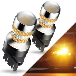 AUXITO 3157 LED žute sijalice CANBUS 54SMD T25 3157-54H-DD-Y2