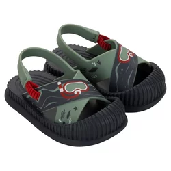 Ipanema Sandale za dečake 83661-BD300, Fun Sea Baby, Maslinasto-crne