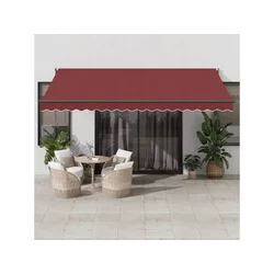 Tenda na automatsko uvlačenje bordo 450 x 300 cm