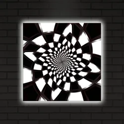 Wallity Slika sa LED osvetljenjem 4040DACT-7, 40x40 cm