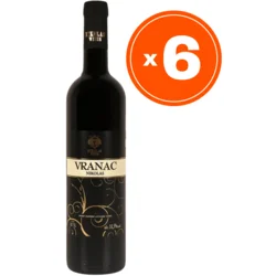 Nikolas Wines Vranac Crveno vino, 0.75l, 6 komada