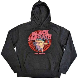 Black Sabbath Kapuco Paranoid Unisex Charcoal Grey XL
