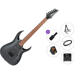 Ibanez RGA42FM-TGF Premium SET Transparent Gray Flat Električna kitara
