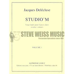 DELECLUSE note: STUDIO M VOL.1 20 ETUDES
