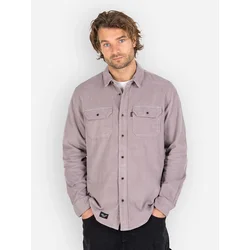 REELL Dual Cord Shirt grey purple