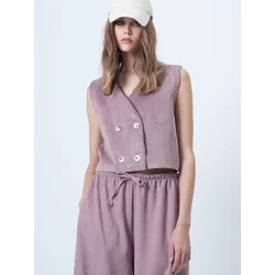 Trend Alacati Stili Ženski prsluk Alc-X14568, Roze