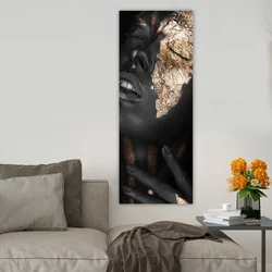 Wallity Dekorativna slika na platnu, 30x80cm, Šarena