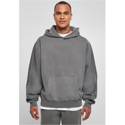 Dark Hooded Shadow Heavy Terry Garment Dye
