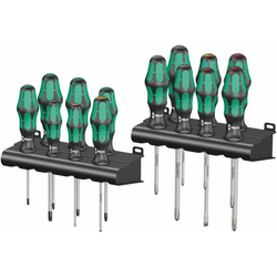 WERA Set šrafcigera Kraftform Big Pack 300 14/1 zeleni