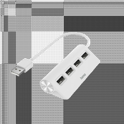 USB HUB 4 port Hama 2.0 200120 White
