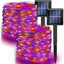 Solarne sijalice 10m ljubičasto narandžasta