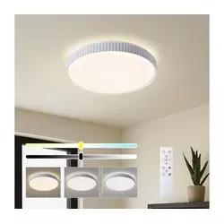 Brilagi - LED stropno svetlo (prigušiva) CORVO LED/72W/230V 3000-6000K, bela, prečnik 50 cm + daljinski upravljač