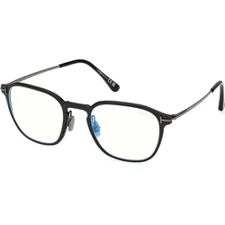 Tom Ford Muški okvir za dioptrijske naočare Blue block 0FT6087-B 553, Crni