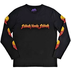 Black Sabbath Bloody Sabbath Back & Sleeve Print Black L Majica