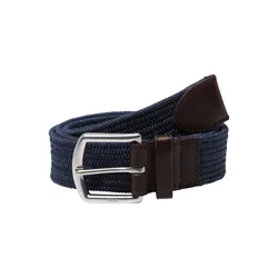 POLO RALPH LAUREN Pas 34MM BRAIDED FABRIC STRETCH, modra