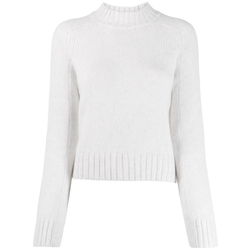 Vince - cropped knit sweater - women - White