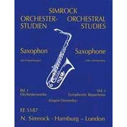 ORCHESTER STUDIEN SAXOPHON 1 SIMROCK