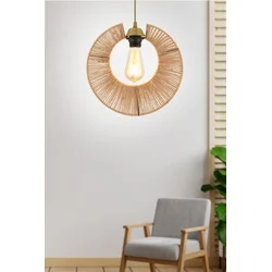 Opviq Luster Kruh, 30cm, Bež