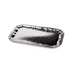APS Servirni pladenj / 53x32cm / srebrn / Party