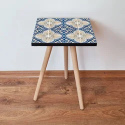 Hanah Home Klub sto Shp40, 35x42x35 cm, Šareni