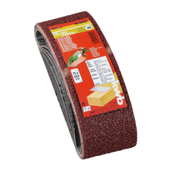 KWB trakasti brusni papir 75x533 GR150 10/1 | drvo-metal, alu-oksid ( KWB 49902515 )