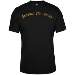 011Shop Muška majica kratkih rukava, Persona non grata, Crna