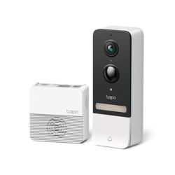 TP-Link Tapo D230S1, pametni video zvonec, 5 MP kamera, inteligentno zaznavanje, IP64, deluje s sred