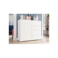 Komoda GESITA 93x41 cm bela