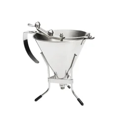 KWIK PRO automatic piston funnel for dough dosing, with stand, 1.5 L -