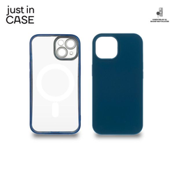 JUST IN CASE Futrola MAG MIX 2u1 za iPhone 15/ plava