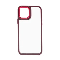 COLOR CASE 3 Maska za telefon za Iphone 12, Crvena