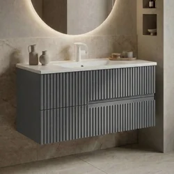 HANAH HOME Ormarić sa umivaonikom Moonlight 90 v2 444