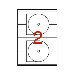 Apli CD/DVD-tímke, zunanji premer 114 mm, notranji premer 41 mm
