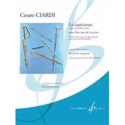 CIARDI:LA CAPRICIEUSE POUR PICCOLO ET piano