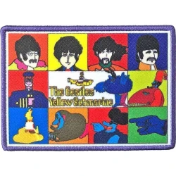 The Beatles Yellow Submarine Characters Našitek za šivanje