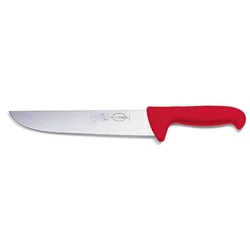 Mesarski nož za sirovo meso ErgoGrip 26cm crveni