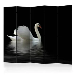 artgeist Paravan Swan I, 5-Delni, Dvostranski