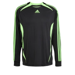 ADIDAS ORIGINALS Majica Teamgeist Adicolor neonsko zelena/črna