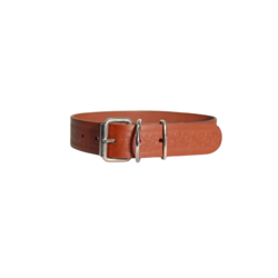ALEXA LEATHER Ogrlica za pse Stylish, 40mm, Braon