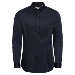 JACK & JONES Poslovna srajca jjprPARMA SHIRT L/S NOOS, modra