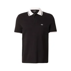 ARMANI EXCHANGE Majica svetlo siva/črna/bela