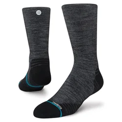 Stance RUN WOOL CREW, muške čarape za trčanje, crna A448A23FWL