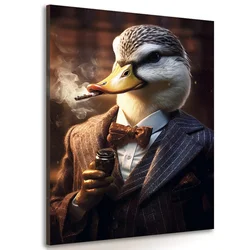 Slika živalski gangster racman - 20x30