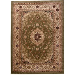 Chemex Preproga Yesemek Tradicionalna Turška Izrezivanje 6956D Kremna Rjava Zelena 60x100 cm