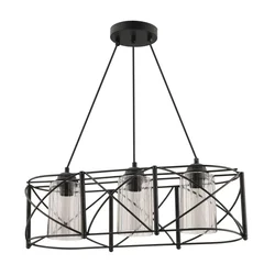 OPVIQ Luster Dratrio Glass Black Grey